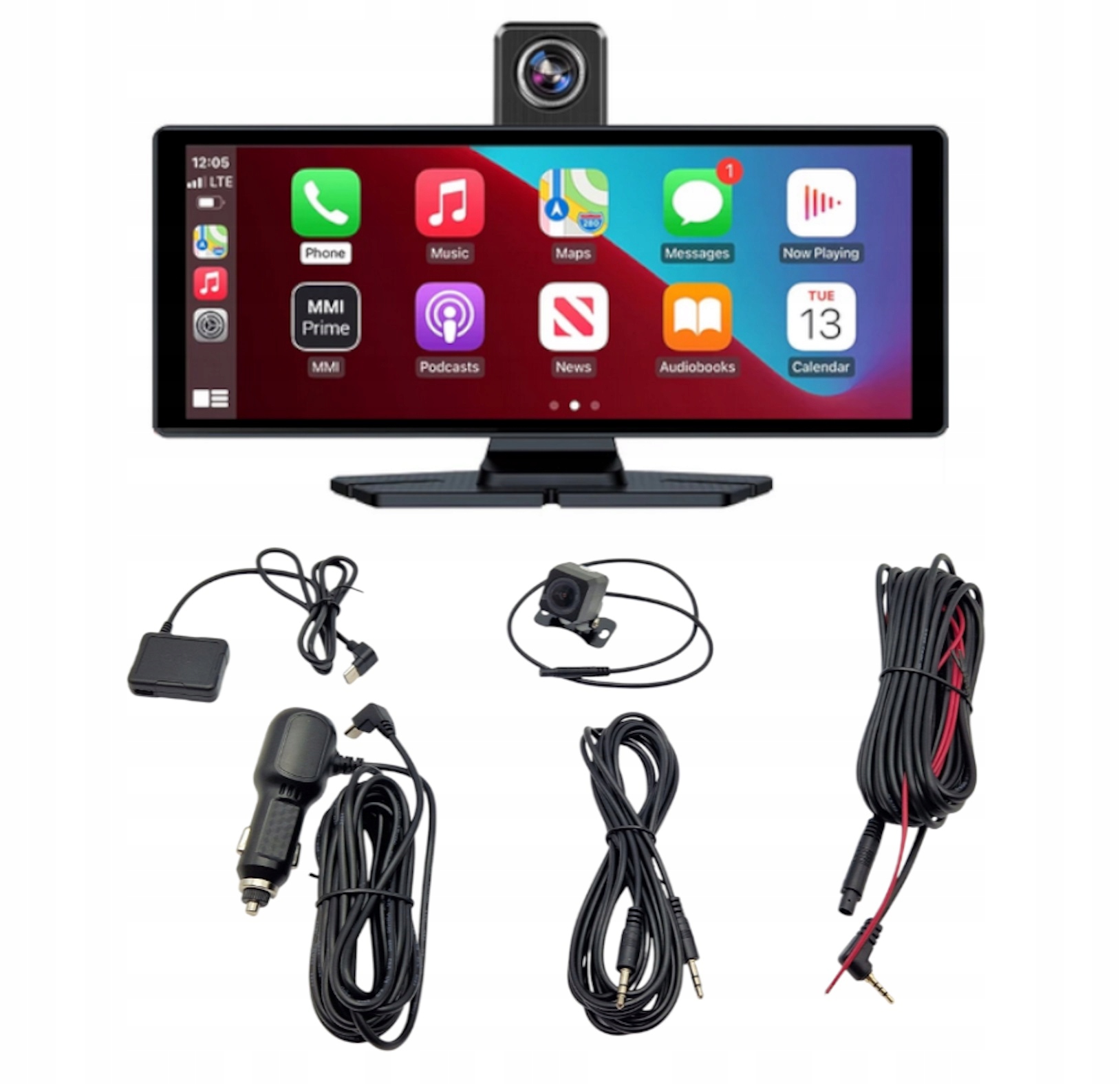 Multimediálna Stanica Rádio Dvr Cúvacia Kamera Android Auto Apple Carplay