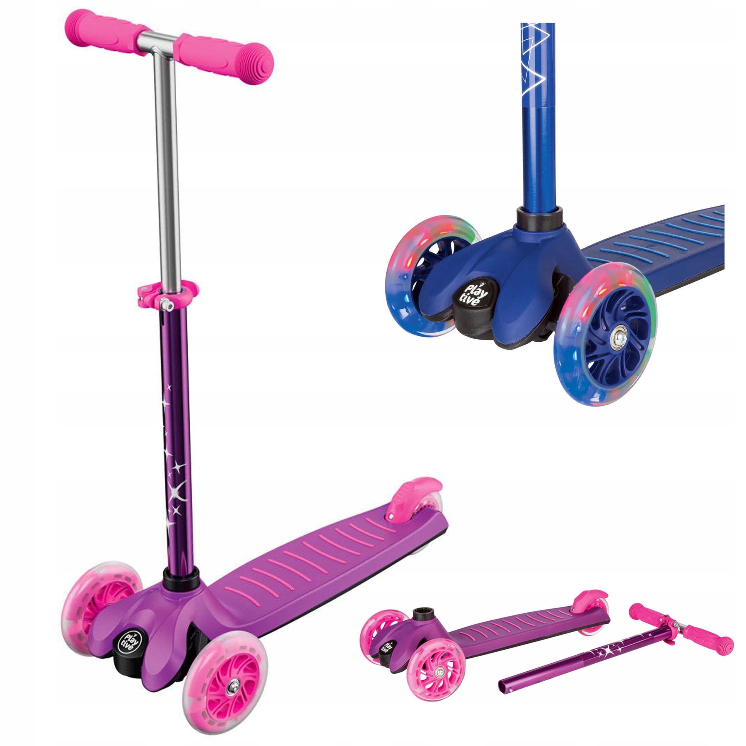 

Hulajnoga trójkołowa balansowa Tri Scooter Led