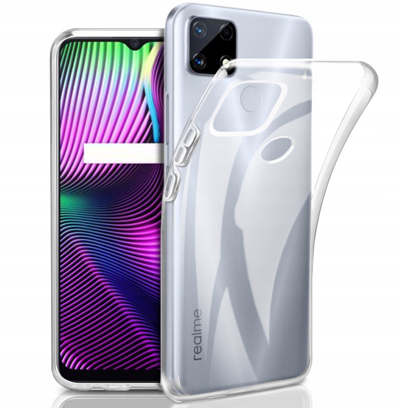 

Etui Do Realme 7I Case Slim Szkło