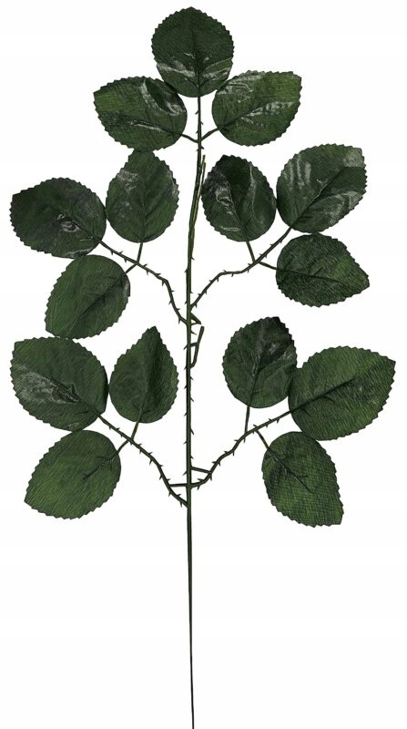 LIŚĆ 47 CM LIŚCIE SZTUCZNE KWIATY ROŚLINY GAŁĄZKA RÓŻA Kod producenta Róża 47 cm