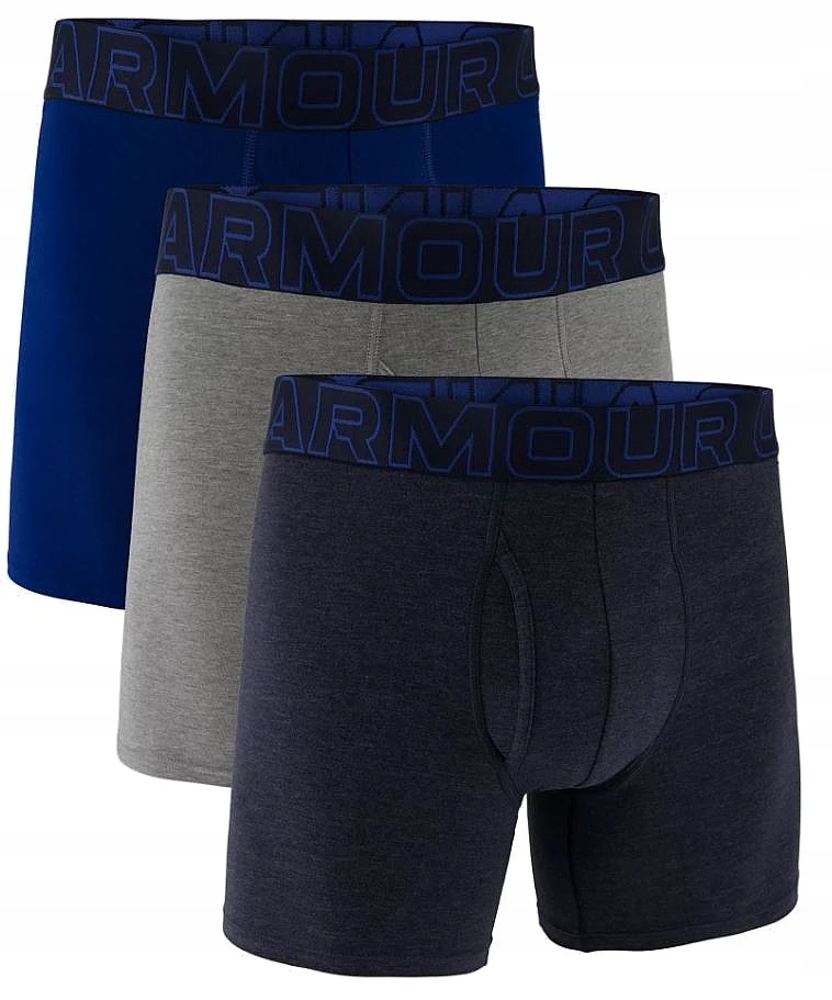 Under Armour Boxerky M Ua Perf Cotton 6in-BLU