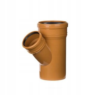 

Trójnik kanalizacyjny Pp 160/110/45 st.