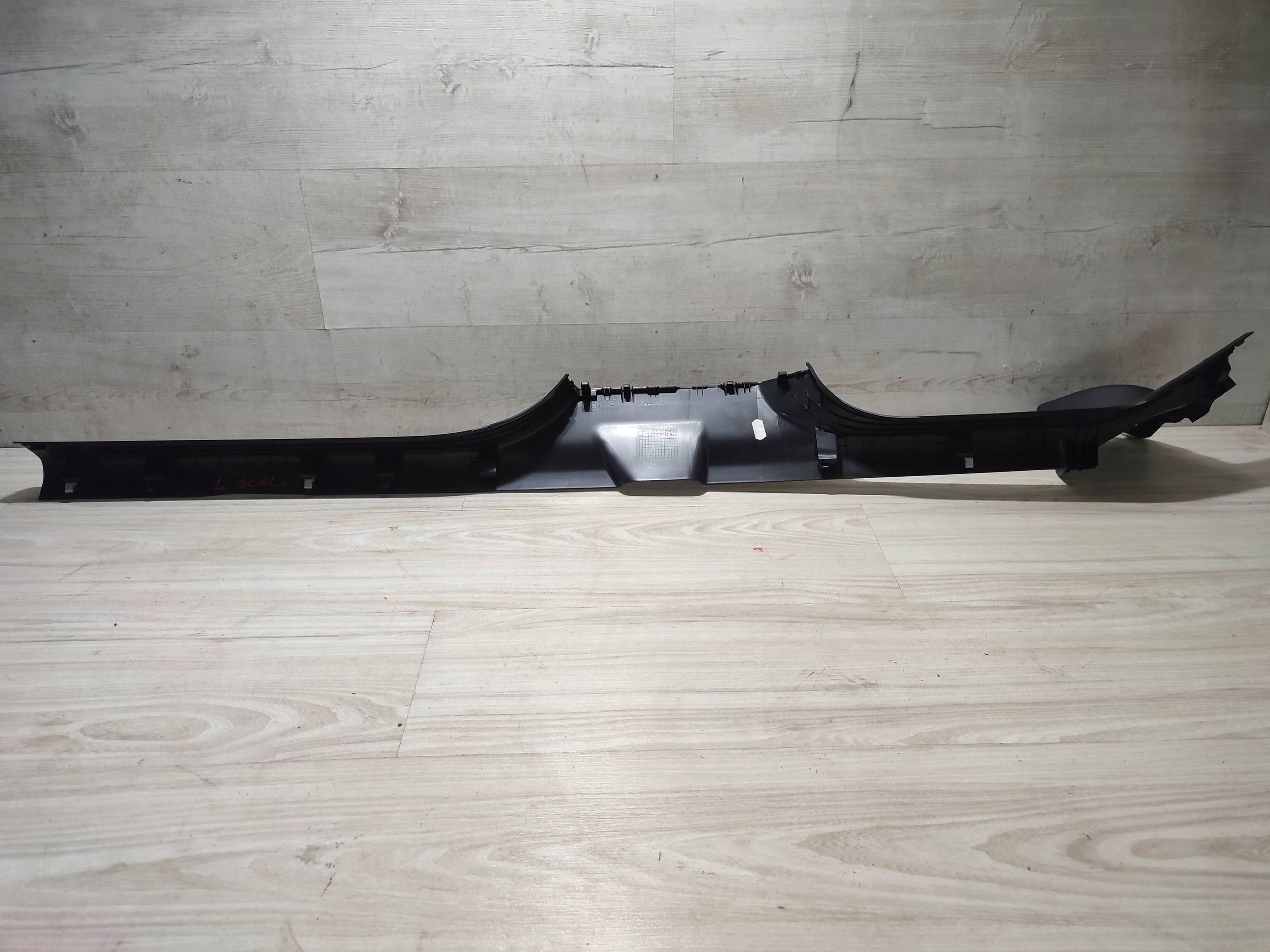 Skoda Scala 2020 left side moulding threshold front
