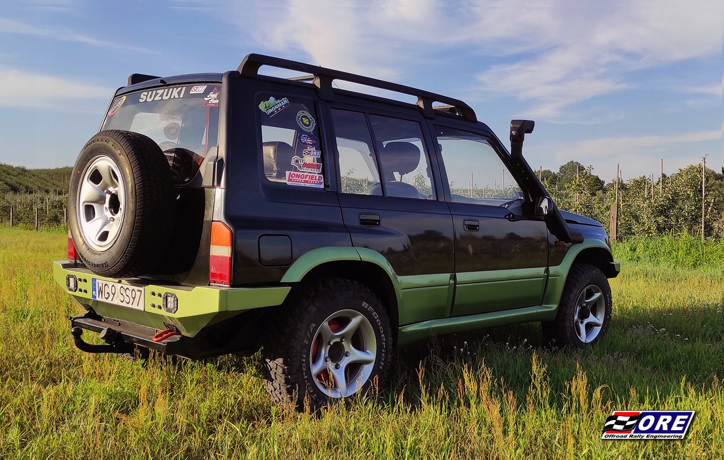 Lift zawieszenia 2" Suzuki Vitara (1988-97) Rodzaj zawieszenia off-road