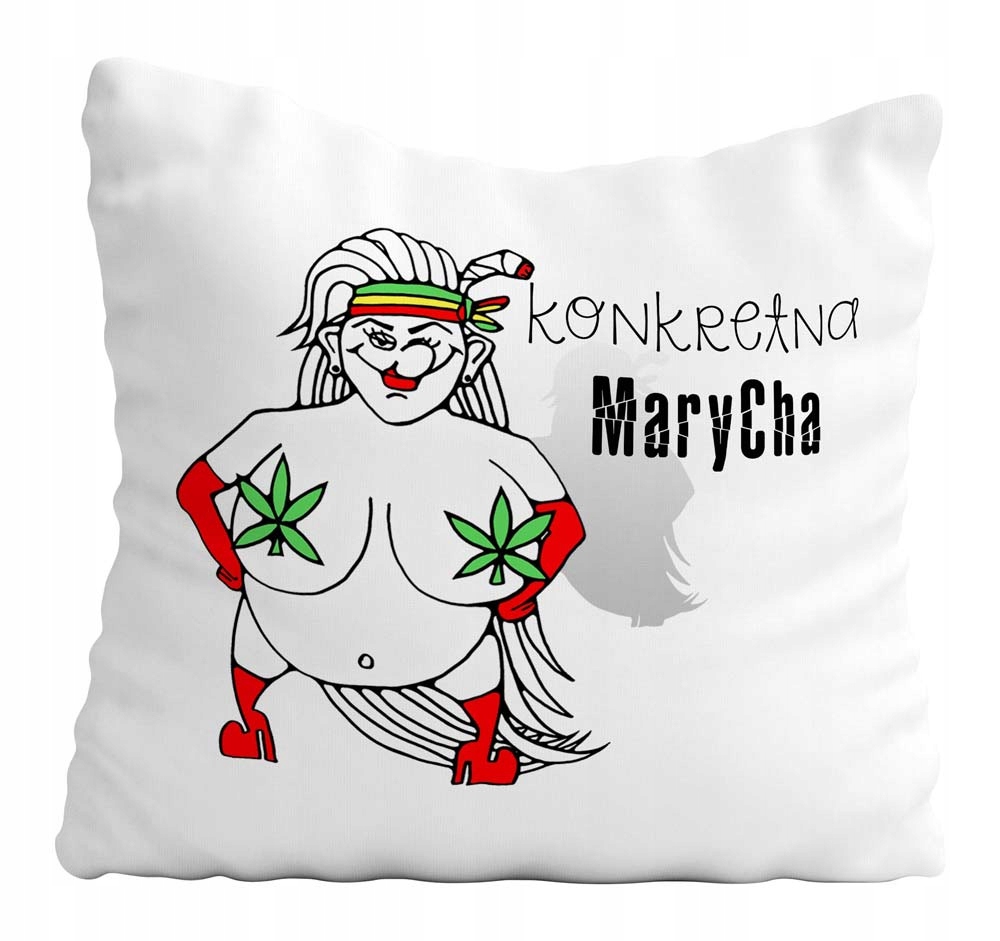 

Poduszka Rasta Trawka Marihuana Marycha