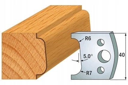 Omezovače nožů hlavic 40 mm 691.002 Cmt