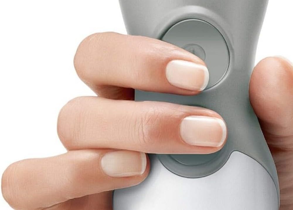 BOSCH Blender Ręczny ErgoMixx 600W Stalowy Nóż 2 Prędkości Biało-Szary — miniatura 3