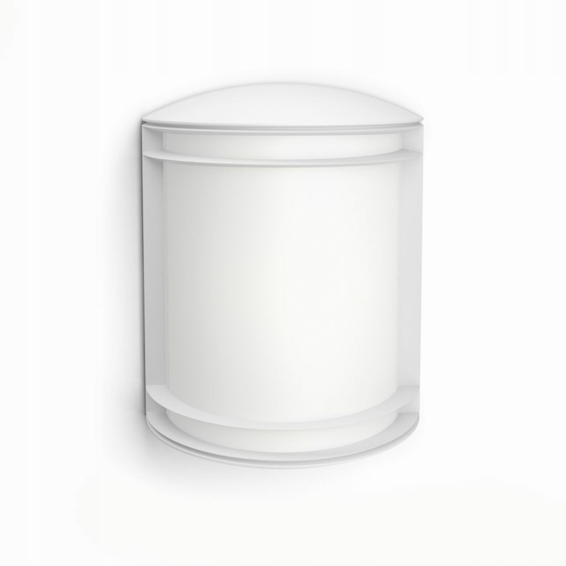 Vonkajšie Led svietidlo Philips Antelope 6W 4000K IP44 biele, 600 lm, hliník