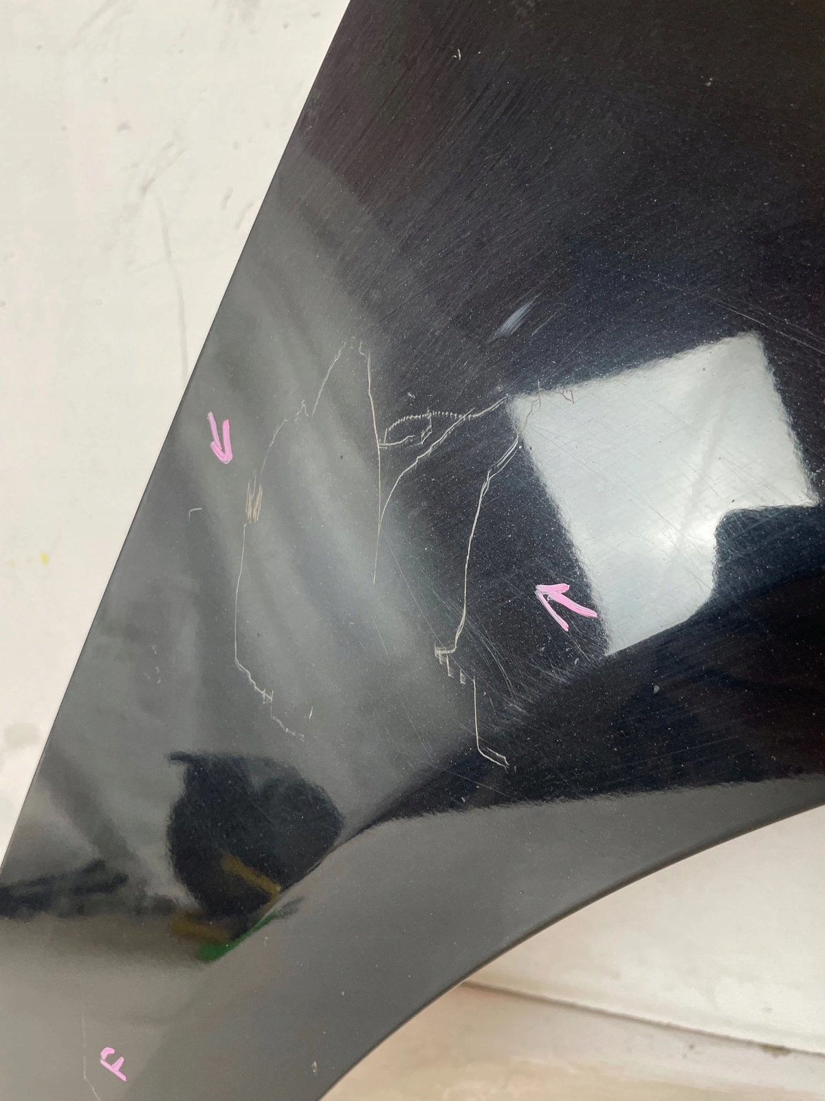 fender front front right Ford Focus MK3 black