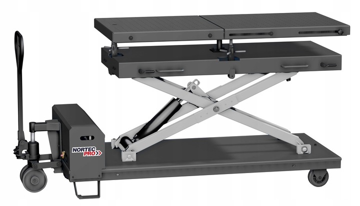 PODNOŚNIK PLATFORMA NOŻYCOWY BATERII SAMOCHODÓW ELEKTRYCZNYCH NORTEC ...