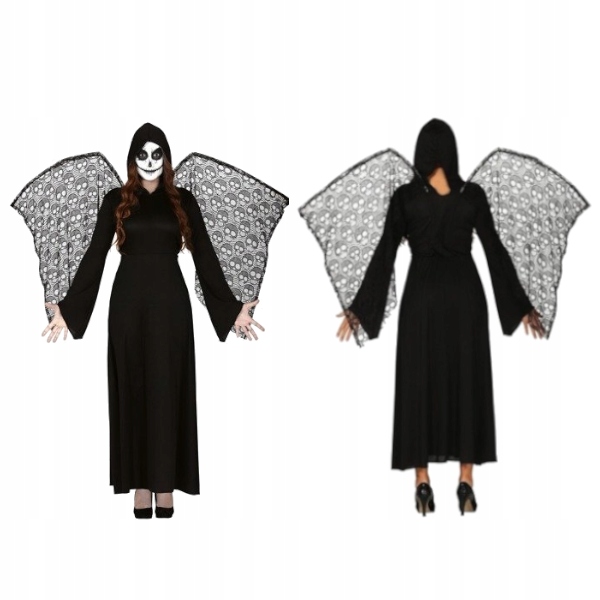 Kostým Okřídlená Smrt Okřídlené Smrti Čachy Převlek Halloween L