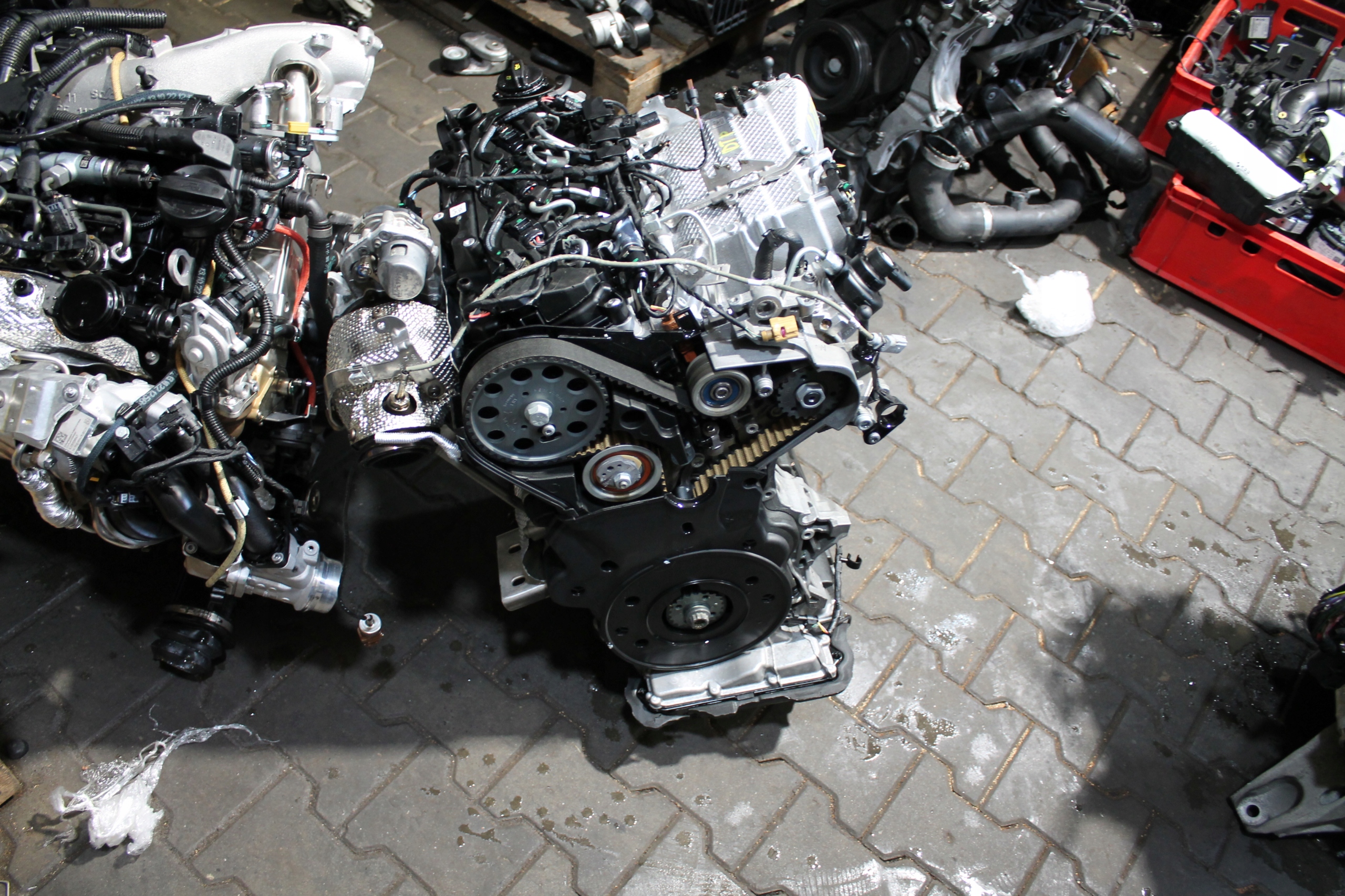 engine complete AUDI 2,0 TDI DTP 5 TYSKM