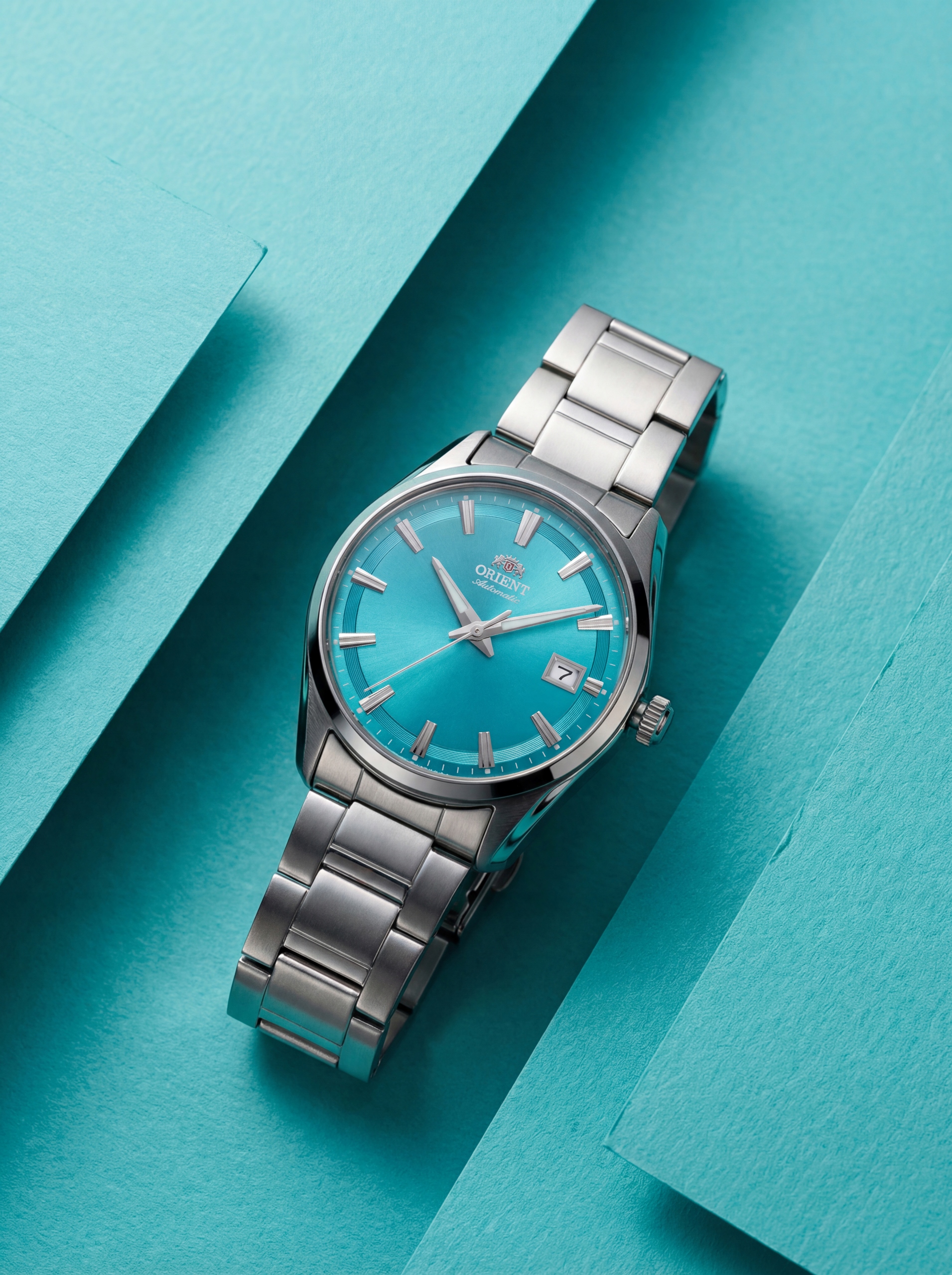 Hodinky Orient Contemporary Automatic Stretto Date RA-AC0R06L30B 38,50 mm