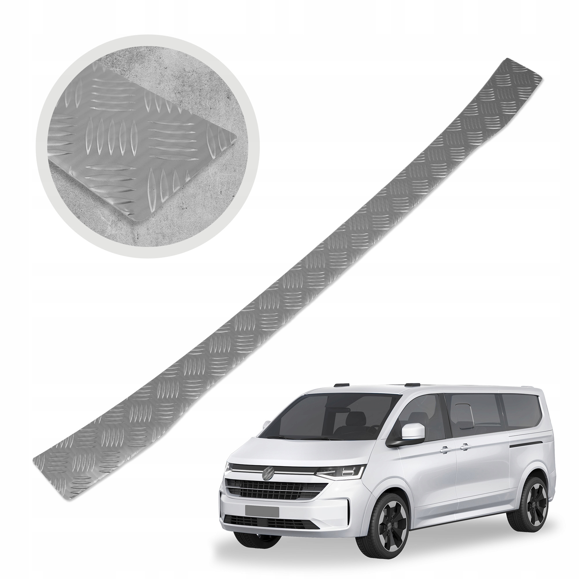 Ochranná lišta na zadný nárazník pre Vw Caravelle VII T7 2025-