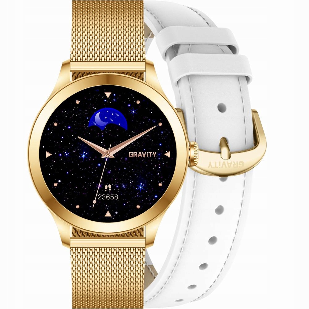 Chytré Hodinky Gravity GT25-2 Pro Amoled, Doplňkový Pásek (sg039b)
