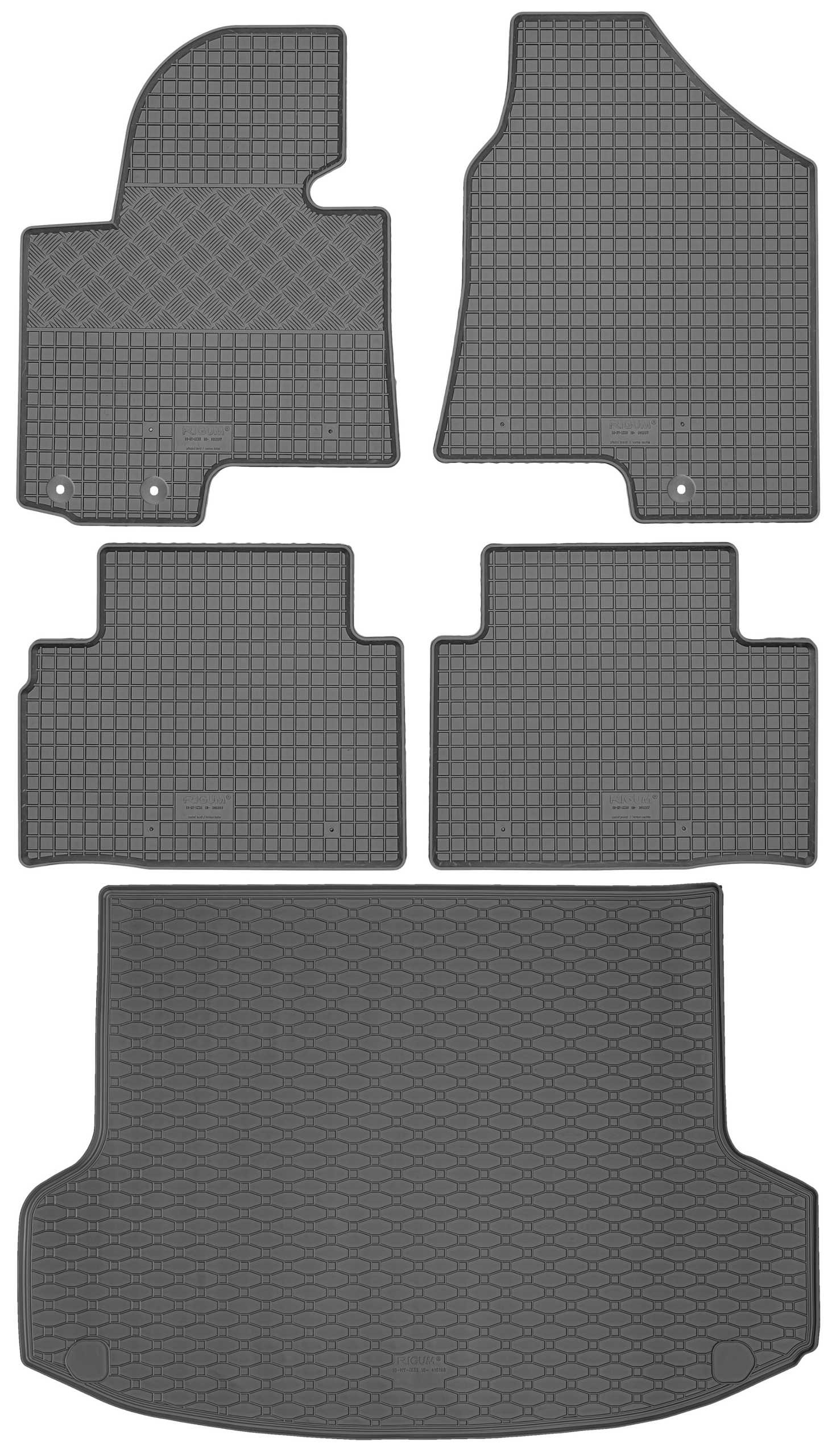 Hyundai ix35 Suv 2010-2015 rohož batožinového priestoru koberčeky