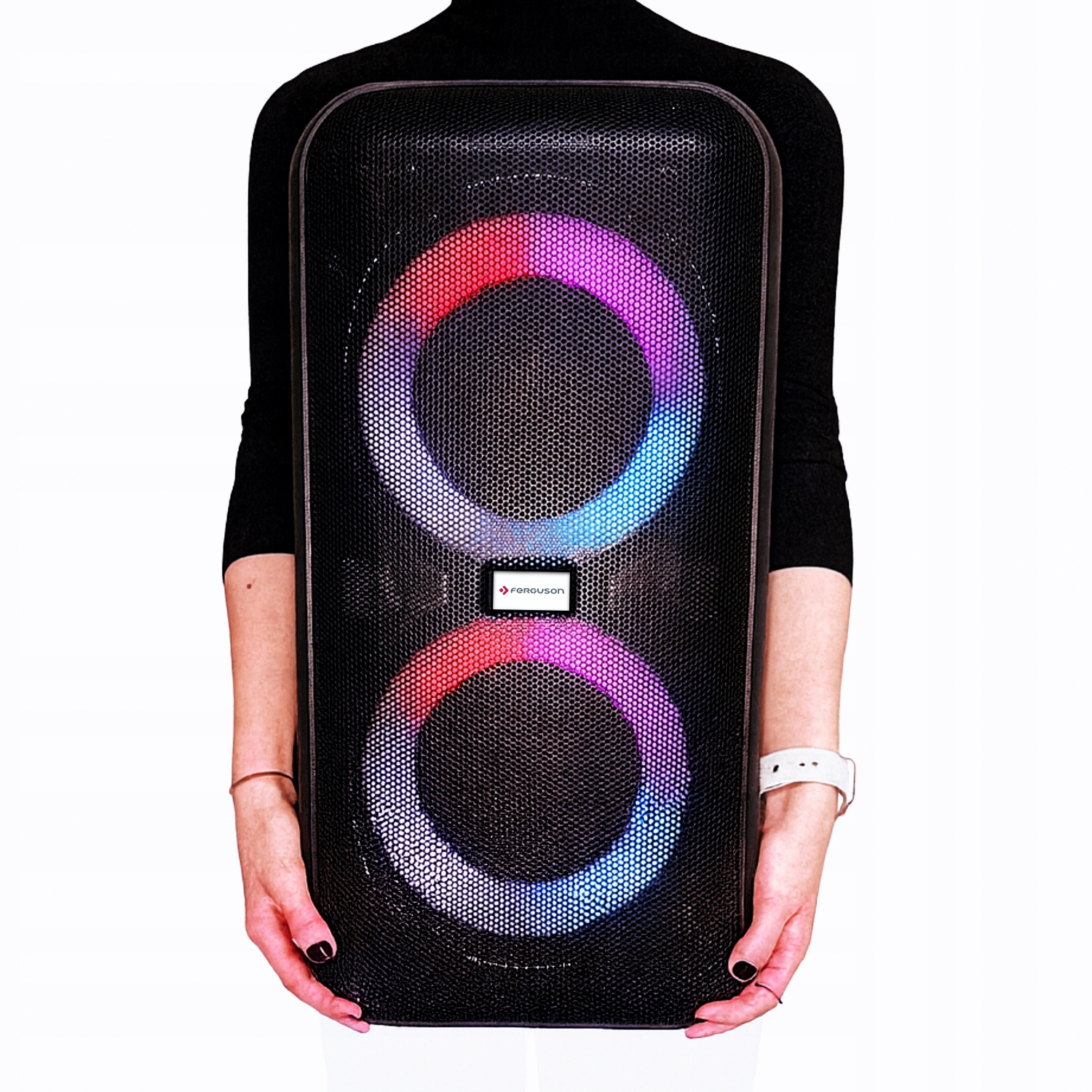 Głośnik Przenośny Karaoke Partybox Ferguson 400BT 60W Fm Bt Usb Aux Dsp