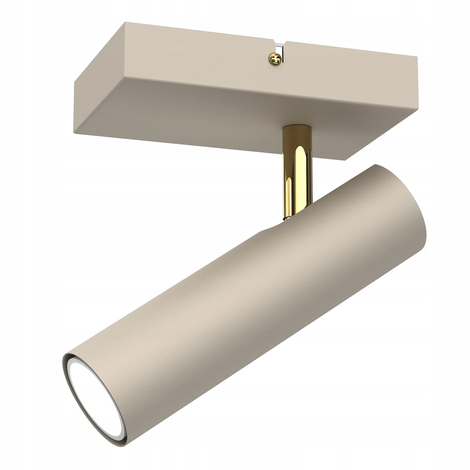 Nástěnné a stropní svítidlo béžové zlaté bodové reflektor nastavitelné Luminex