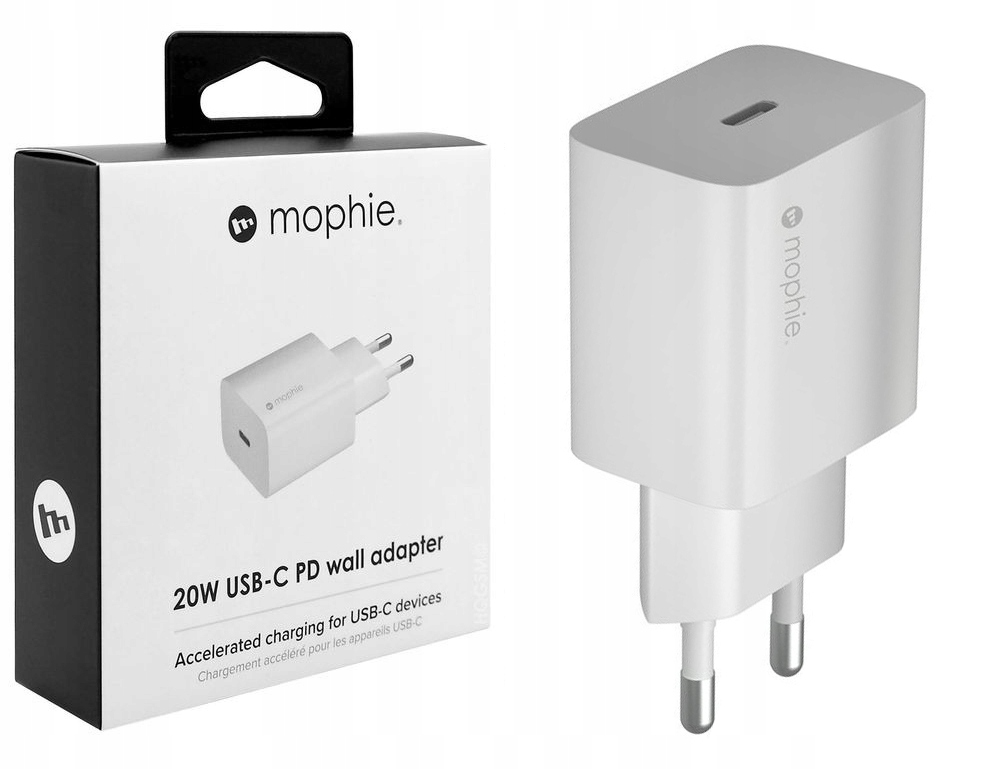Mophie USB-C 20W Wall Charger for iPhone