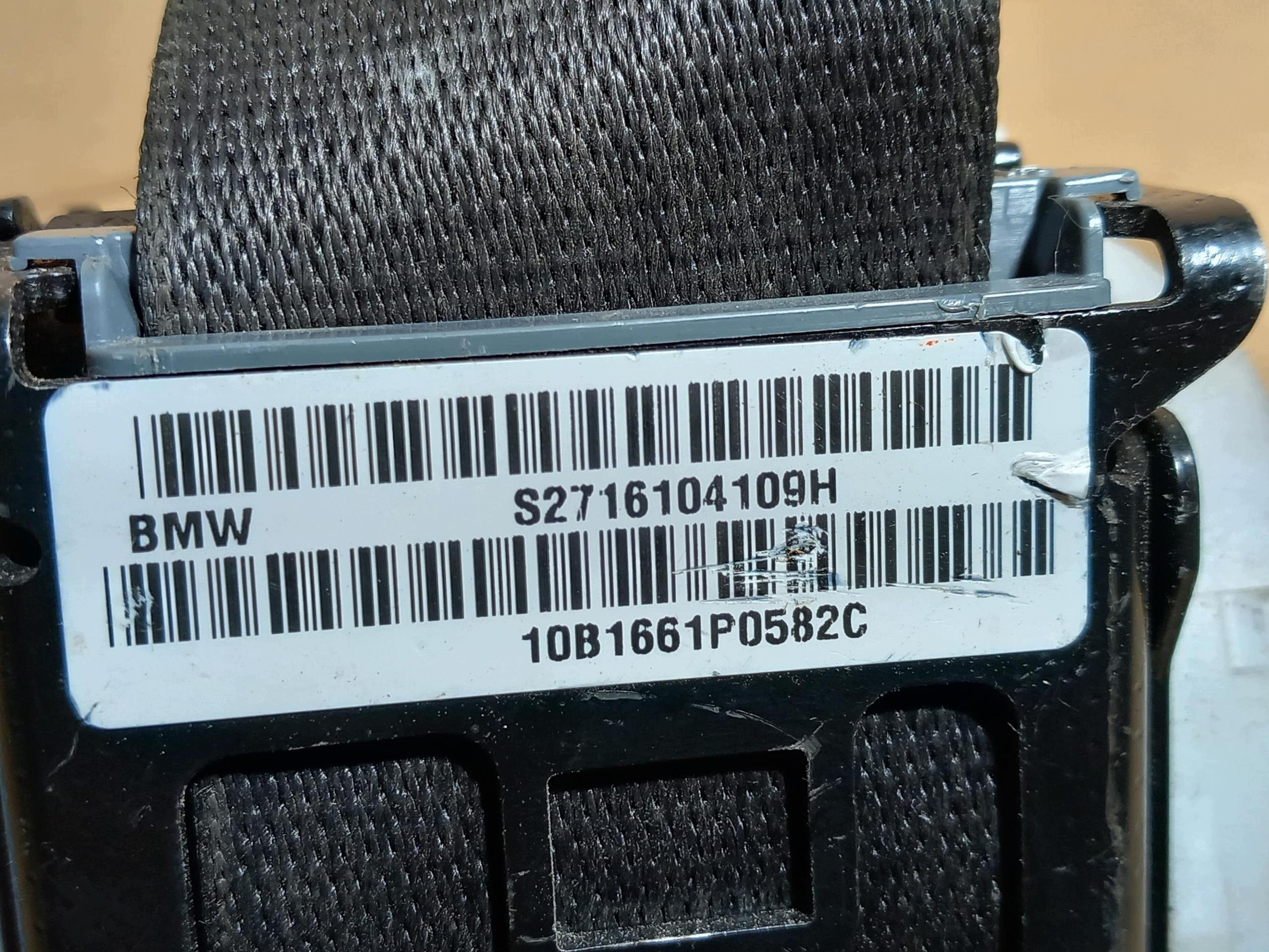 tension belt safety left front BMW X5 E70 S2716104109H
