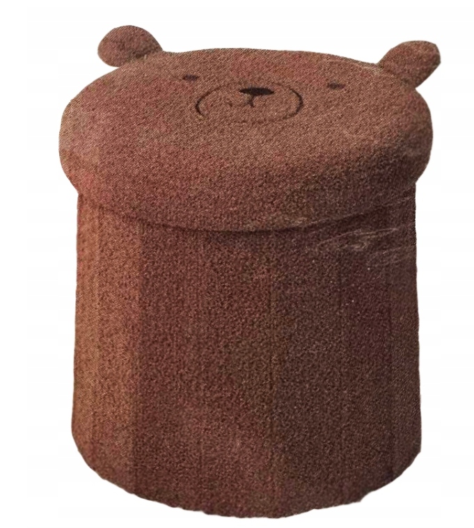 Pufa Smukee dziecięca, brązowy miś