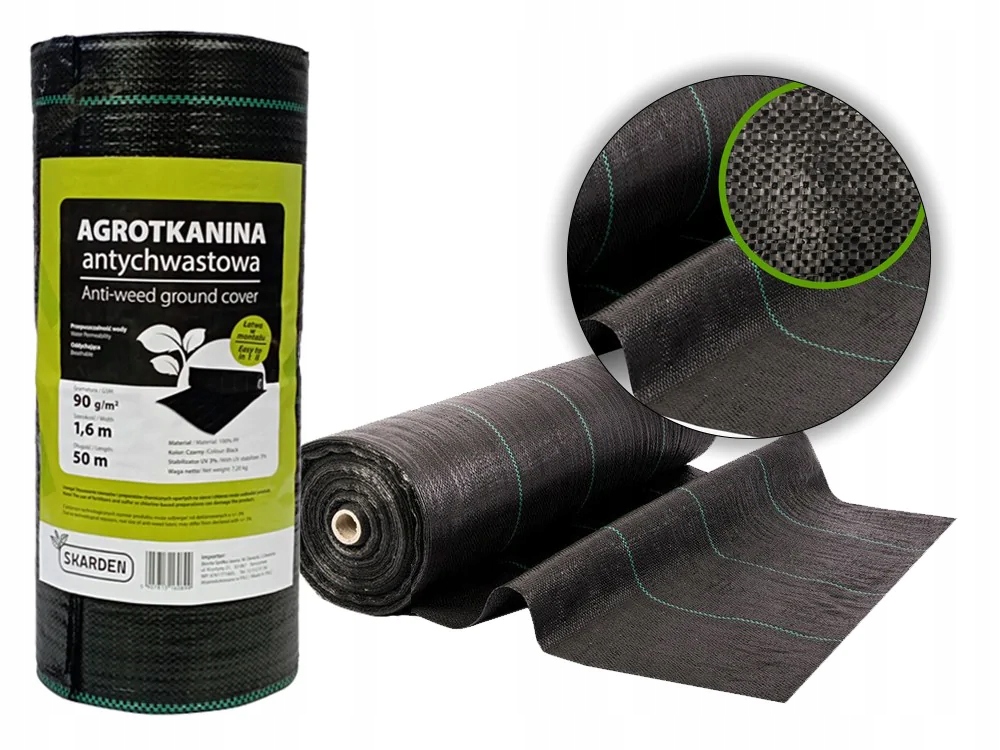 

Agrotkanina Agrowłóknina Mata 1,6x50m Mocna 90g/m2