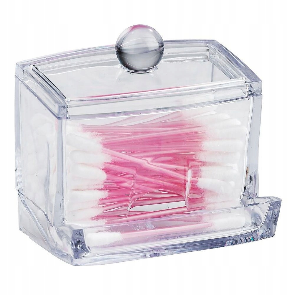 POJEMNIK NA PATYCZKI KOSMETYCZNE waciki organizer