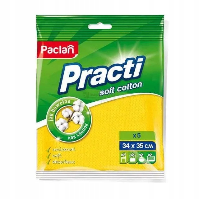 

Paclan Practi Soft Ścierka jak bawełna, 5 sztuk