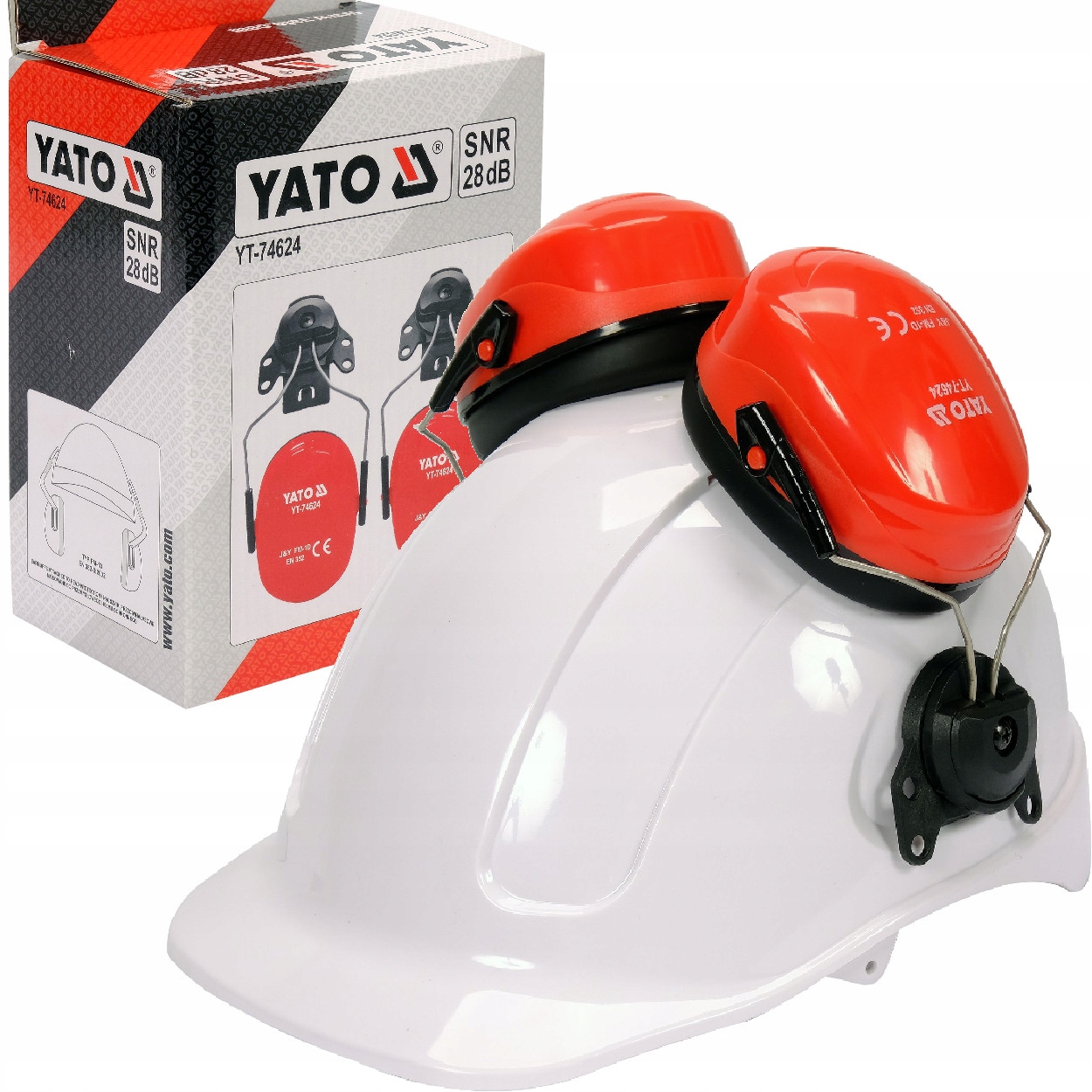 NAUSZNIKI PRZECIWHAŁASOWE MOCOWANE NA KASK OCHRONN