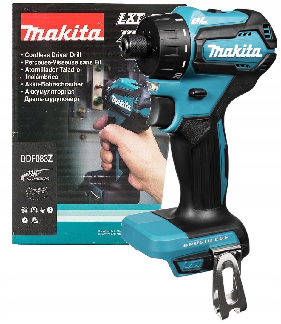 Akumulátorový Aku Vrtačka 18V Hex 1/4" 40Nm Makita DDF083Z