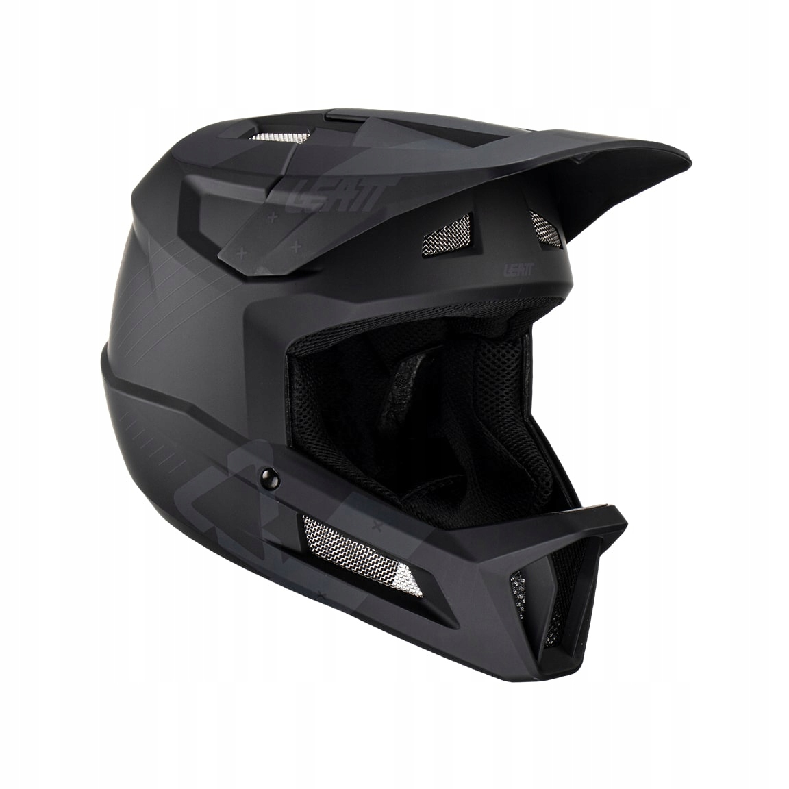 Leatt Kask Full Face Rowerowy Mtb Gravity 2.0 Stealth XXL Black-grey