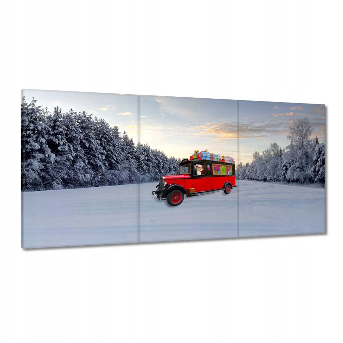 Obrazy 120x60 Santa Claus Laponsko