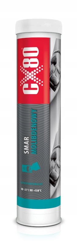 SMAR MOLIBDENOWY STABILNY TERMICZNIE KARTUSZ CX80