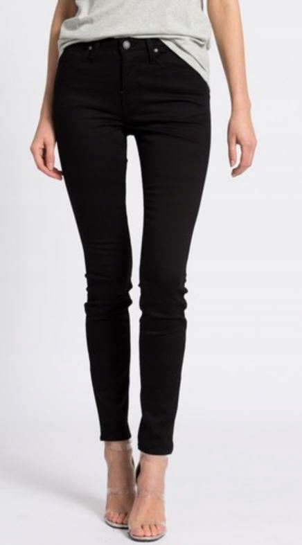 Spodnie damskie jeansowe czarne Calvin Klein 25/32
