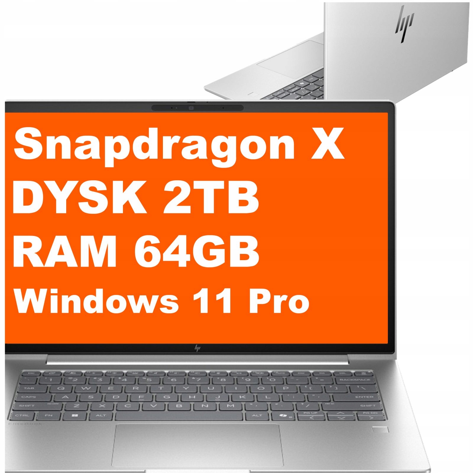 Laptop Hp EliteBook 6 G1q 14" Snapdragon 64GB 2TB Adreno X1 Wuxga Win11 Pro