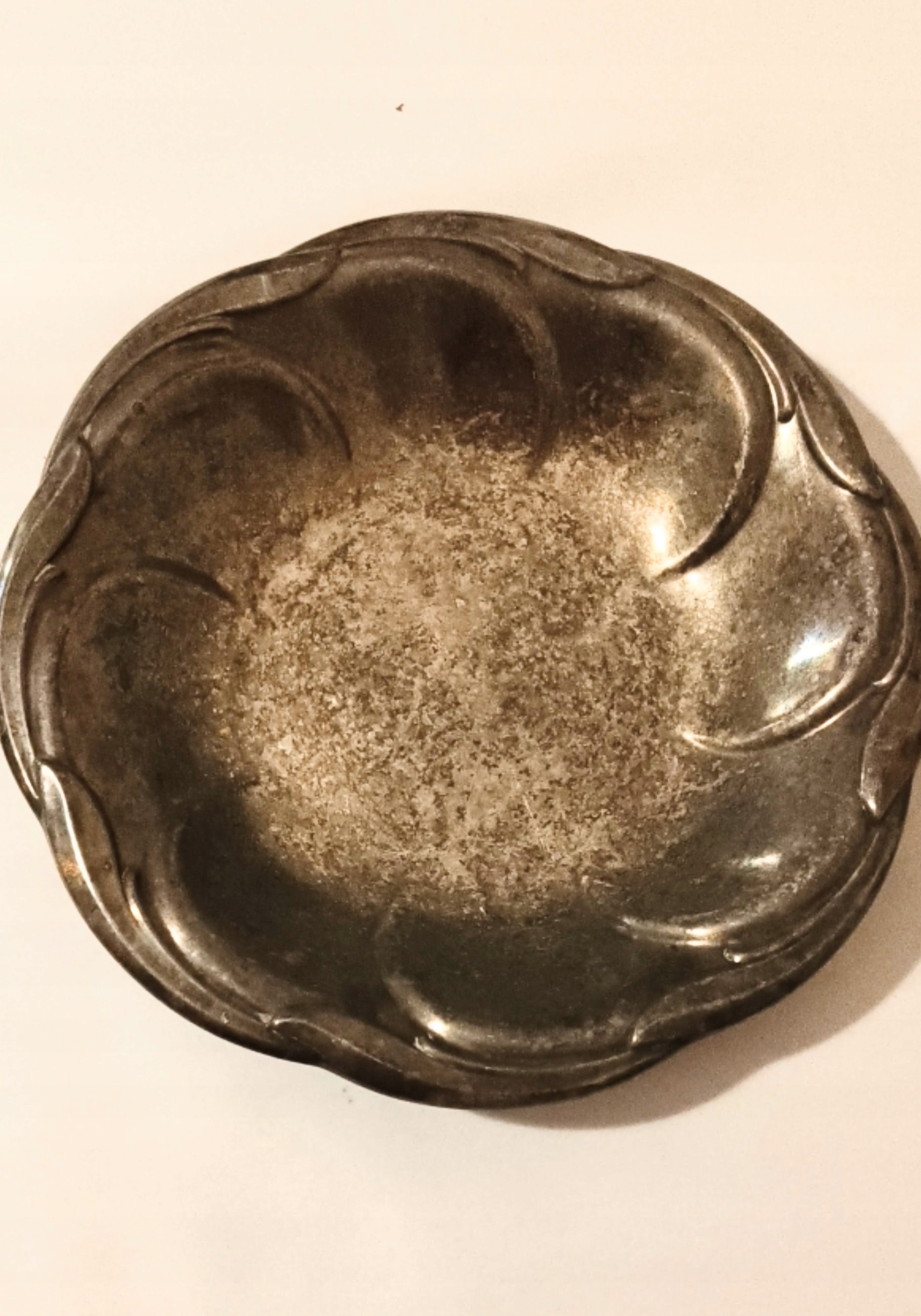 Paterka przedwojenna srebrzona