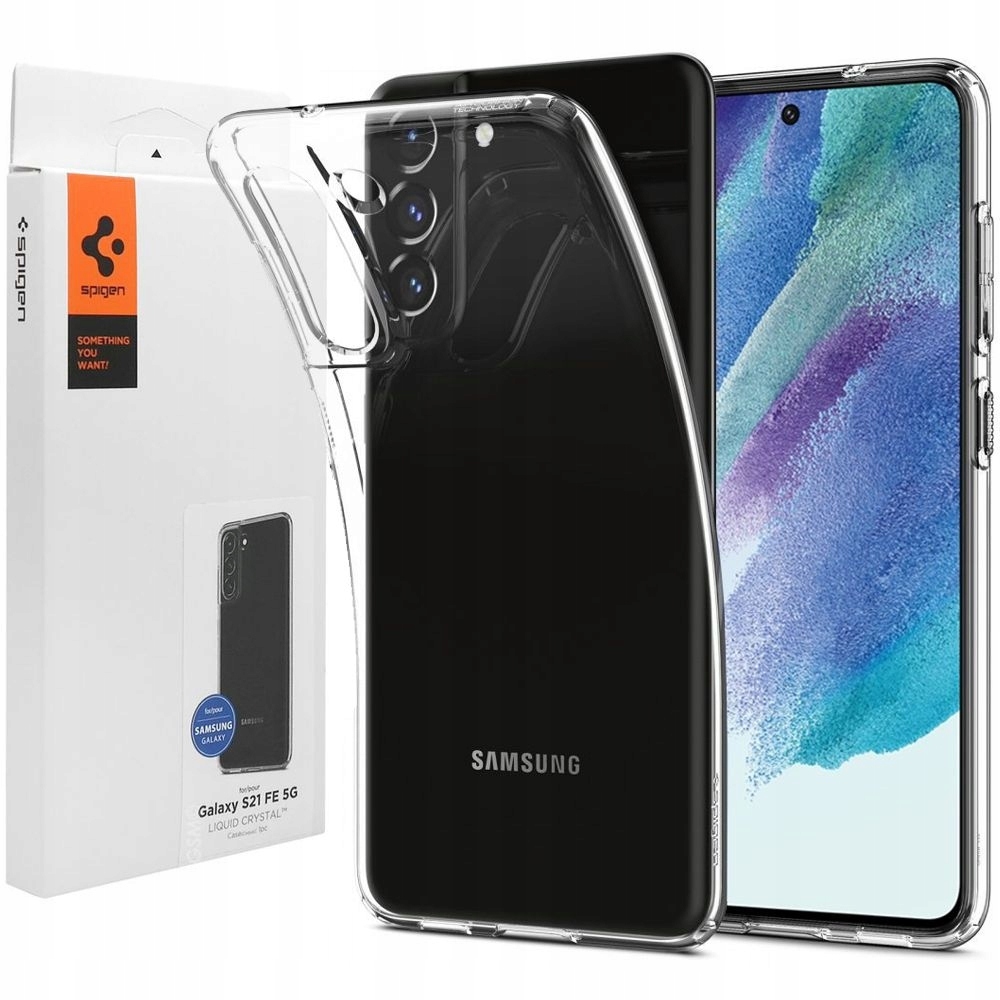 

Etui do Galaxy S21 Fe 5G, Spigen Liquid Crystal
