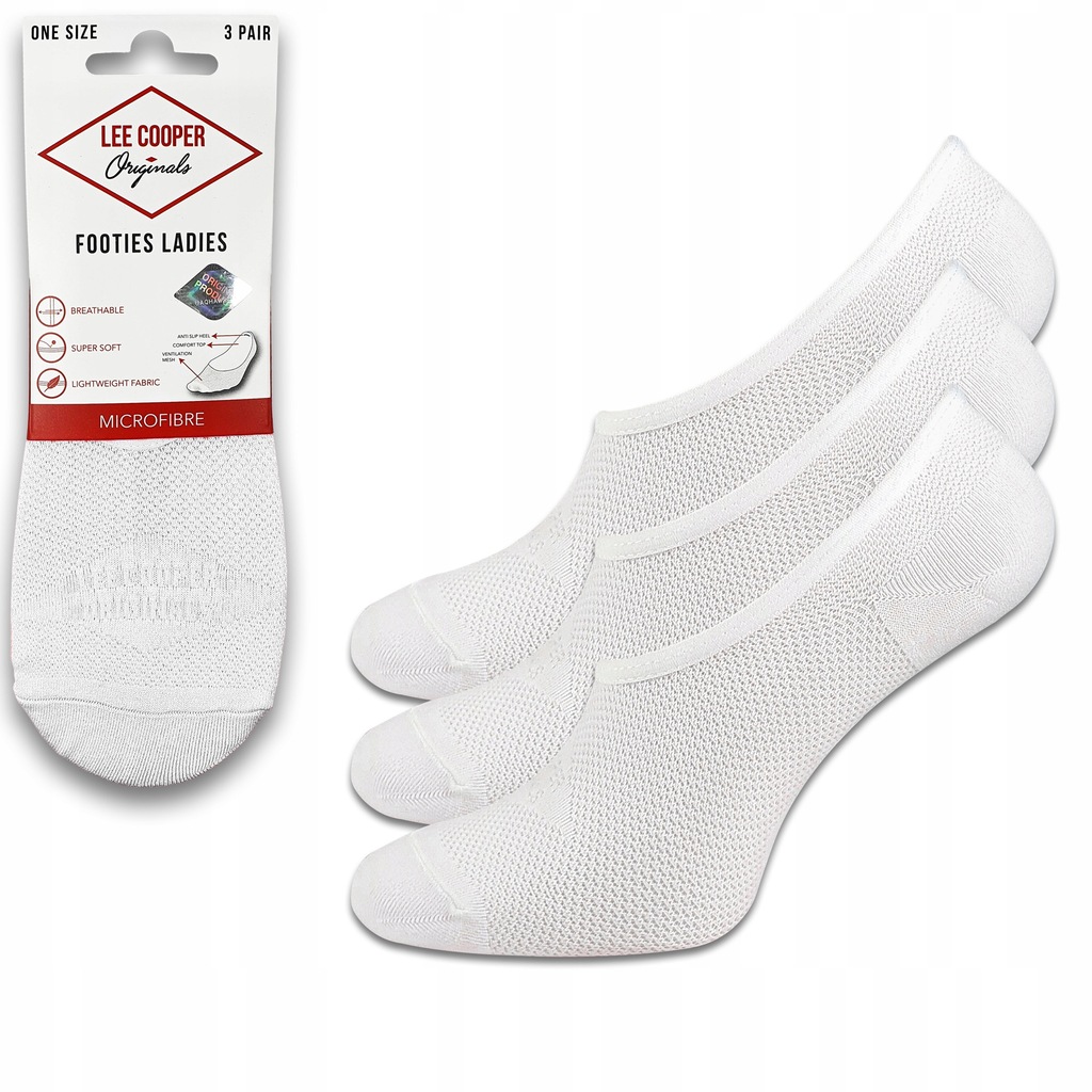 Ponožky kotníkové ponožky Lee Cooper 3 Páry