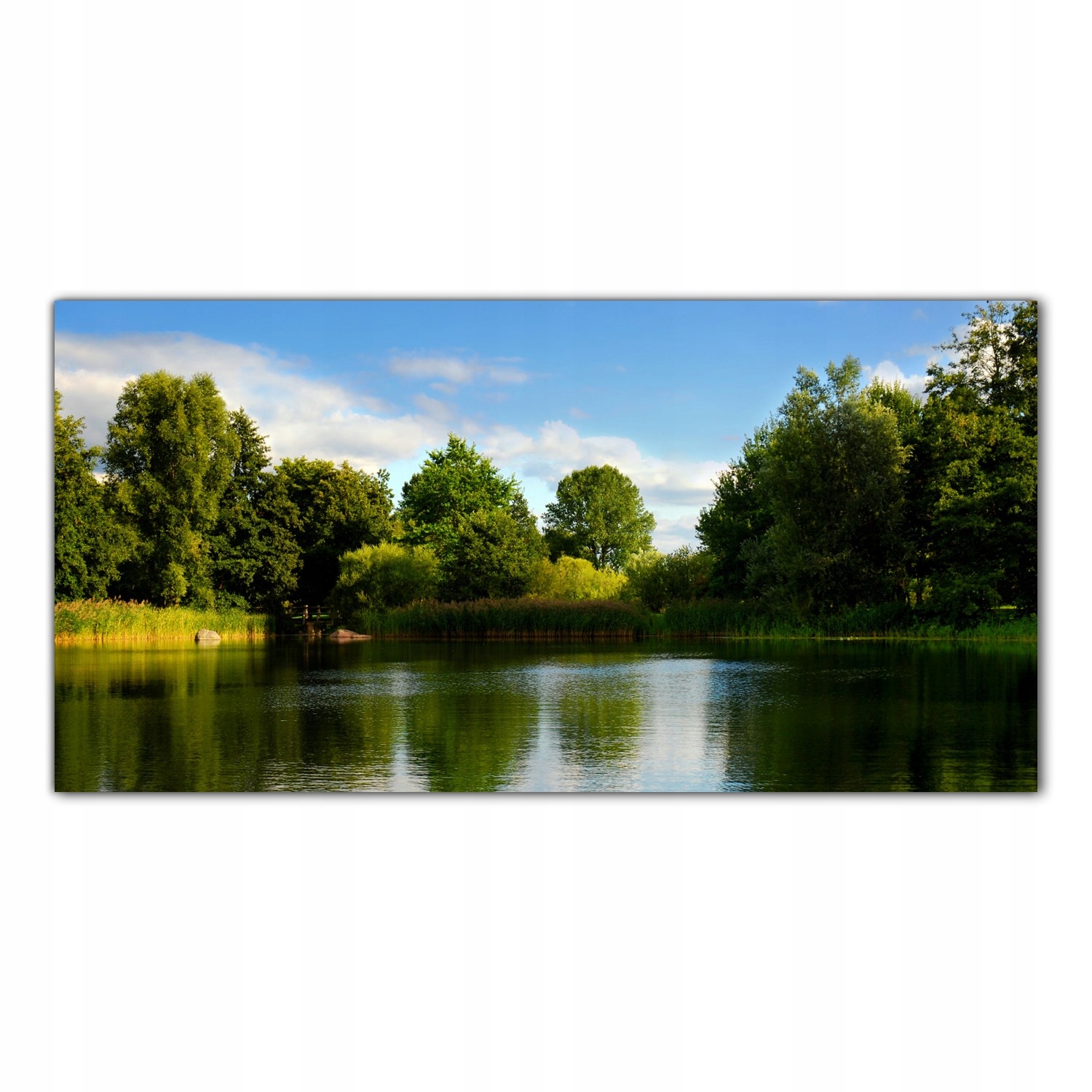

Obraz na szkle Foto Jezioro Drzewa Natura 140x70