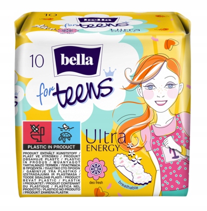 

Podpaski dla nastolatek Bella For Teens Energy