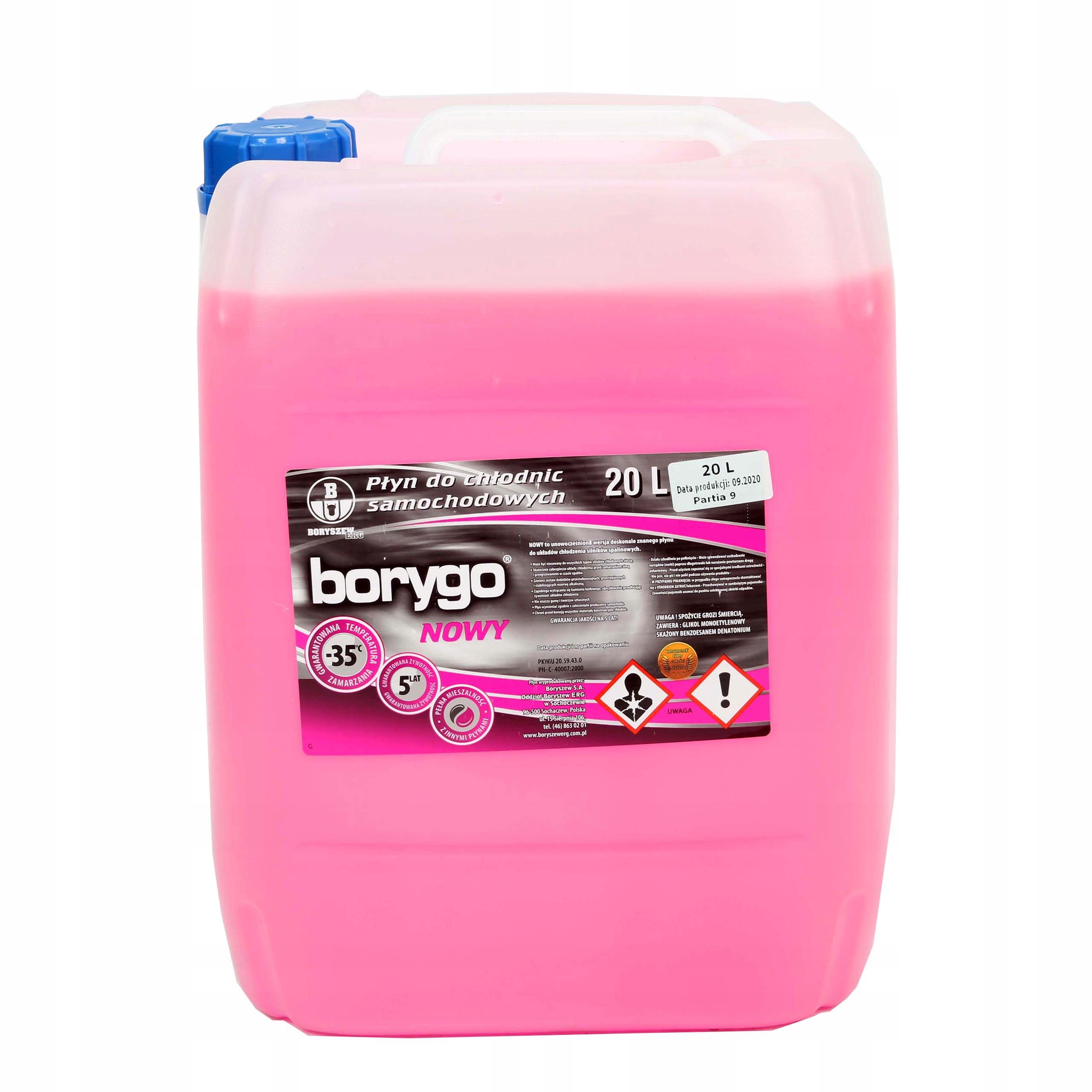 

Borygo Nowy 20L różowy