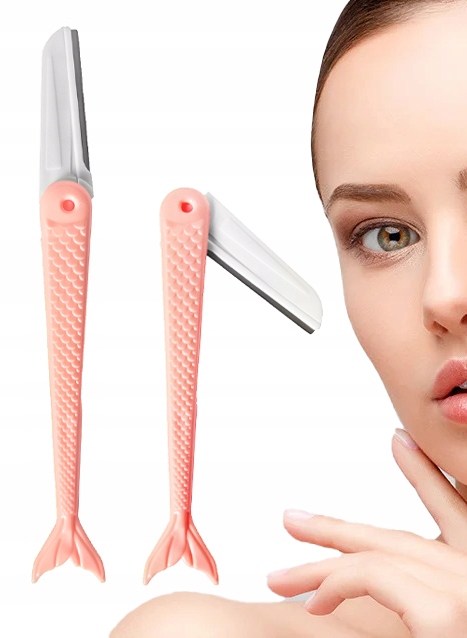 BRZYTWA NOŻYK TRYMER DO STYLIZACJI BRWI SYRENKA