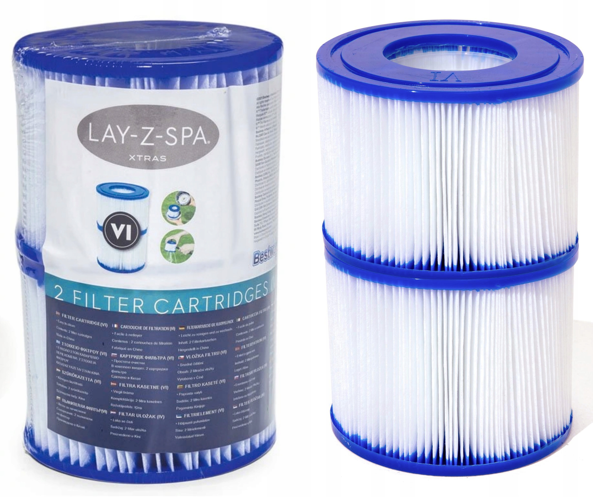 

Filtr do Pompy Jacuzzi Spa Basenu Bestway VI 60311