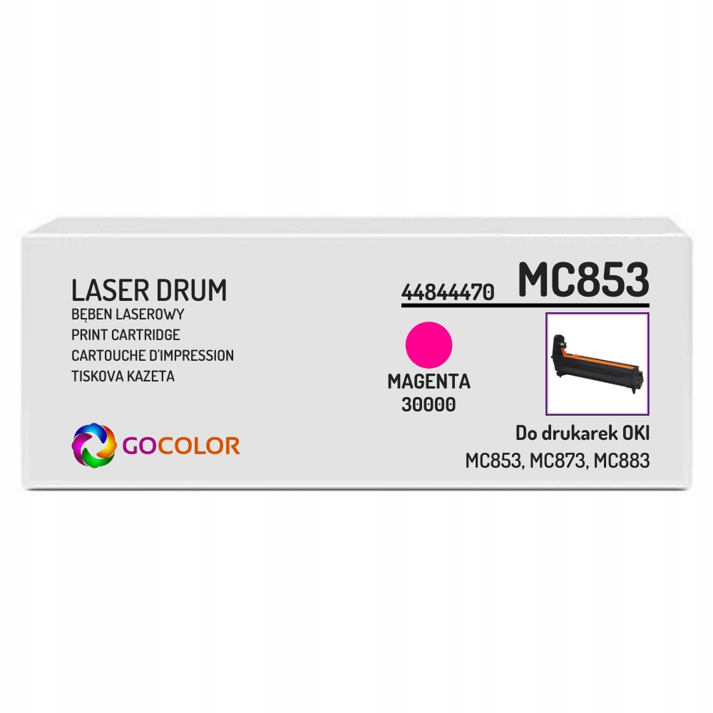 Bęben do OKI MC853 MC873 dn, dnc, 44844470 Magenta Stan opakowania oryginalne