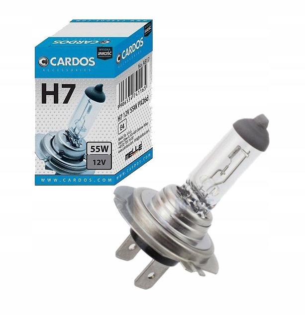 

K2 Cardos Żarówka Halogenowa H7 12V 55W PX26D