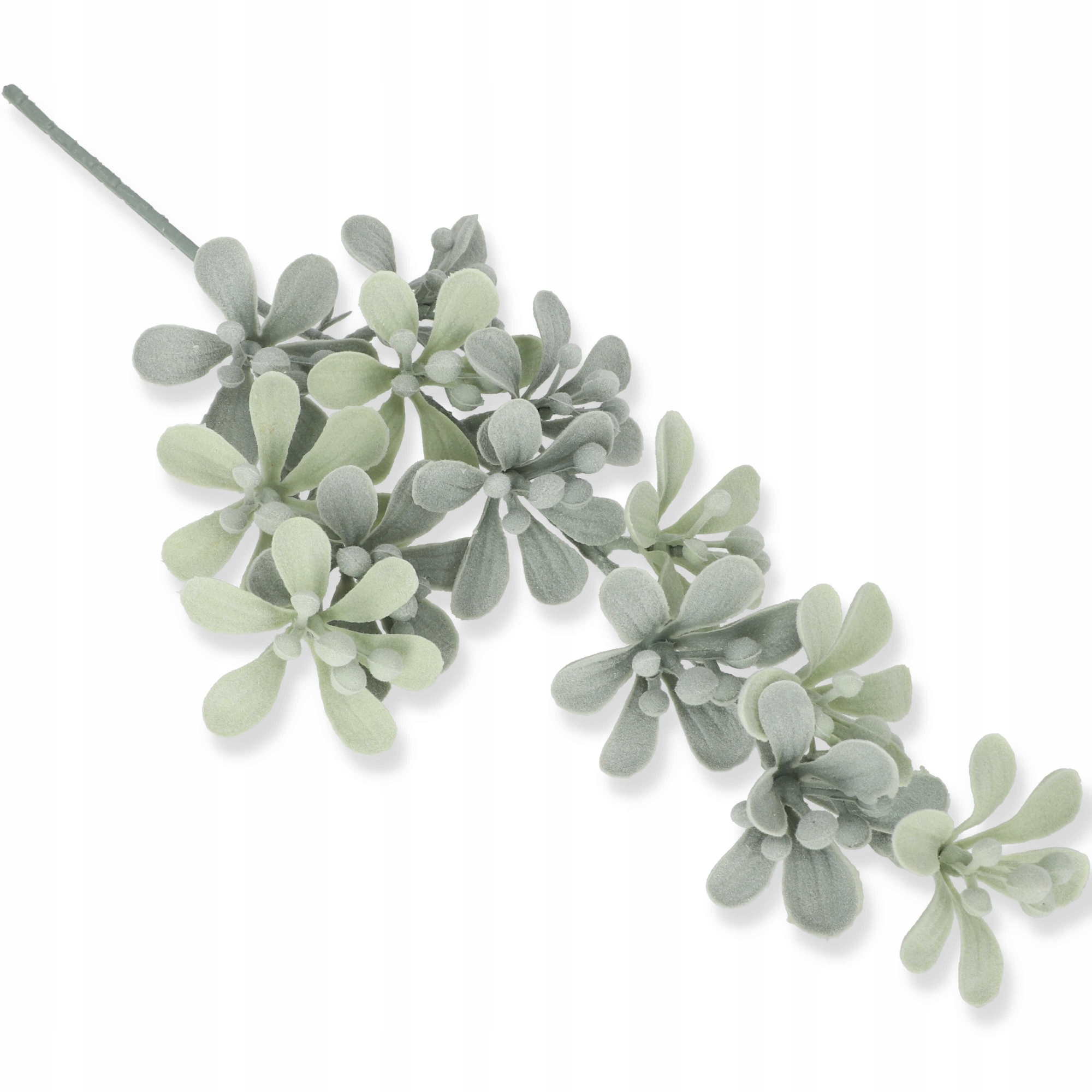 

Jemioła gałązka zimowa flokowana 32cm