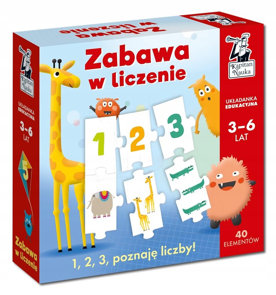 

Kapitan Nauka. Zabawa W Liczenie (3-6 Lat)