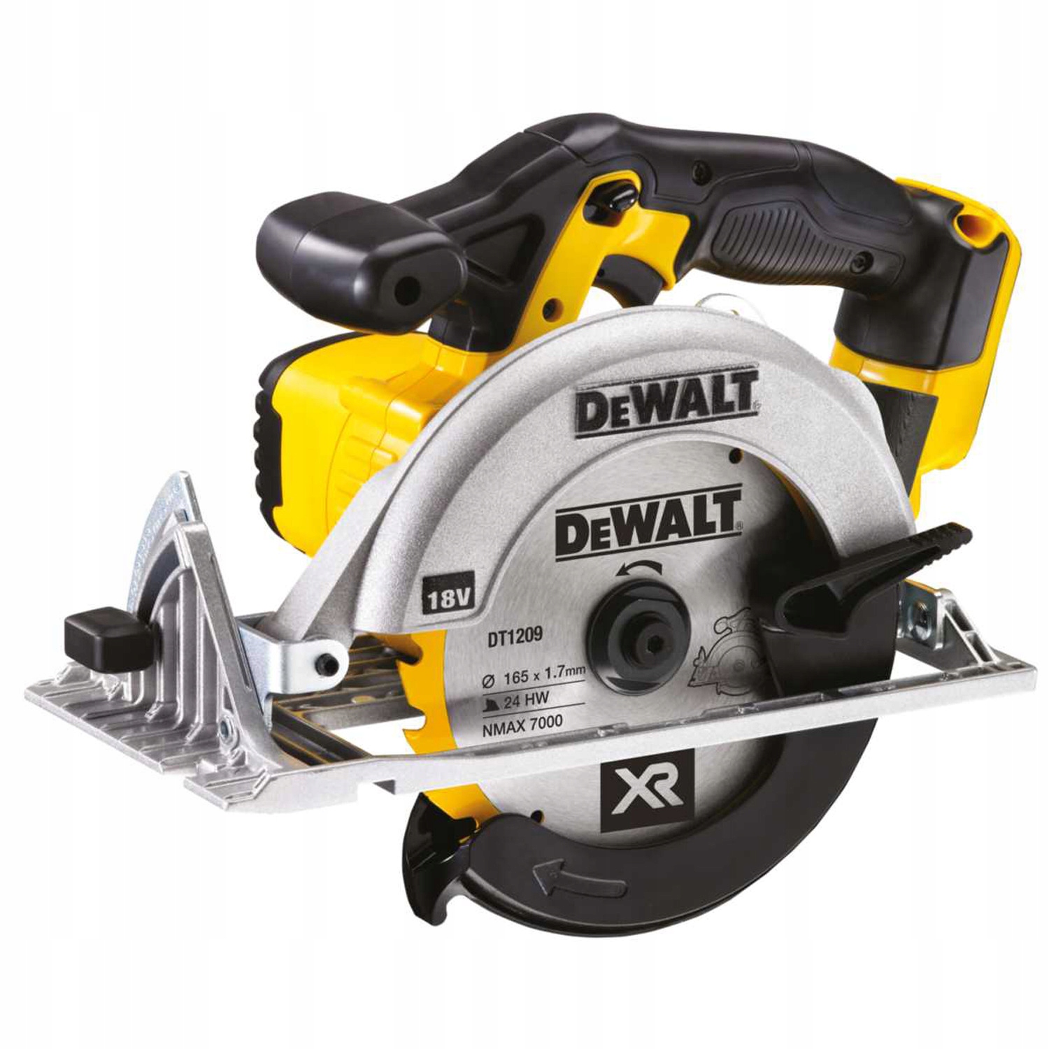 Piła tarczowa 18V 165mm DeWalt DCS391N
