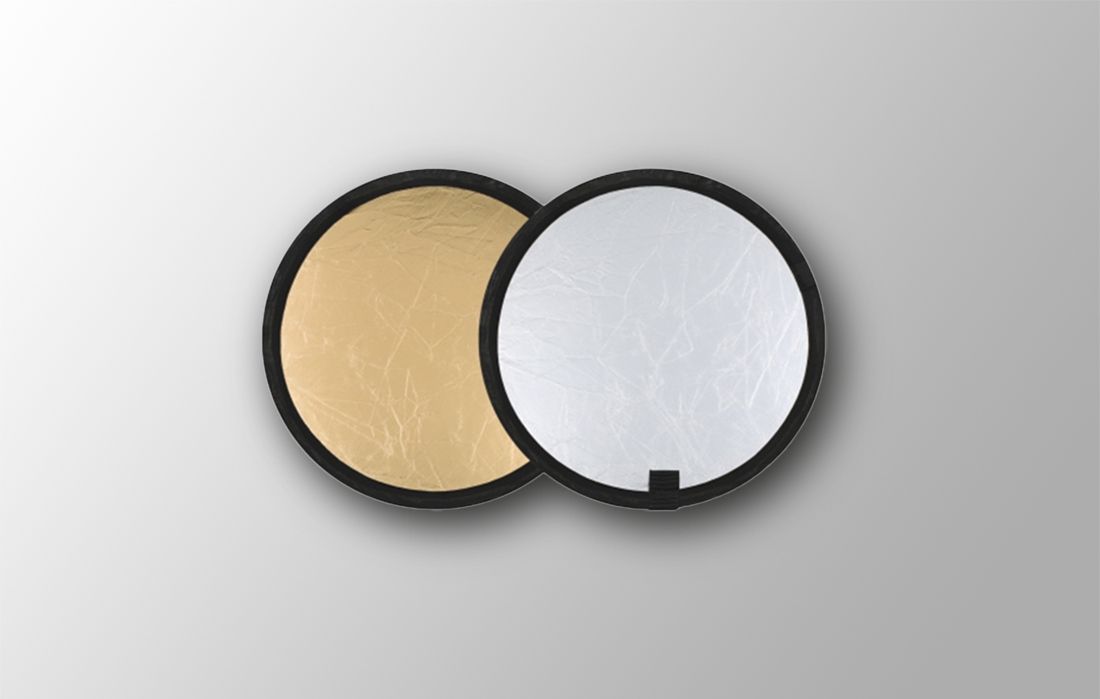 PULUZ BLENDY FOTOGRAFICZNE SKŁADANE 300 X 300 MM SREBRNA ZŁOTA + FUTERAŁ Marka Puluz