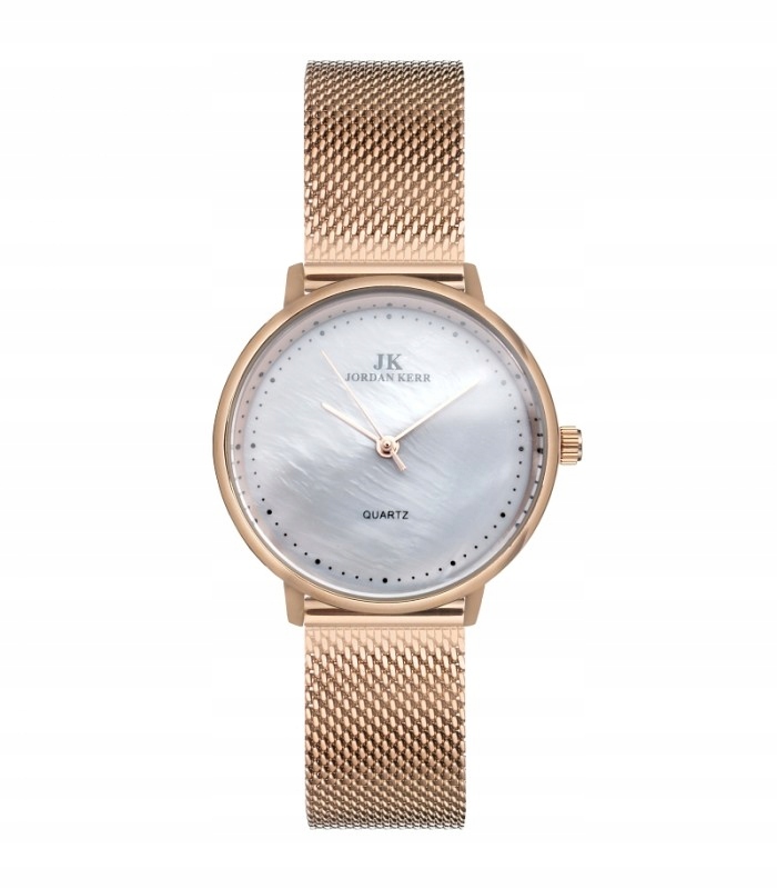 ~Hodinky Jordan Kerr 3158 Novinka perleťový ciferník